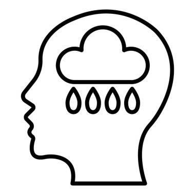 Vector Design Illustration Apathy Icon Style