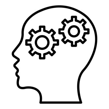 Vector Design Illustration Cognitive Icon Style