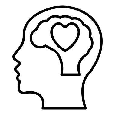 Vector Design Illustration Emotional intelligence Icon Style