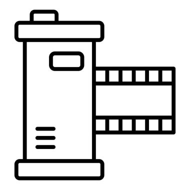 Vector Design Illustration Film Photography Icon Style