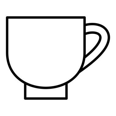 Vector Design Illustration Coffee Cups Icon Style