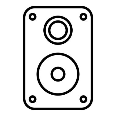 Vector Design Illustration Sound System Icon Style