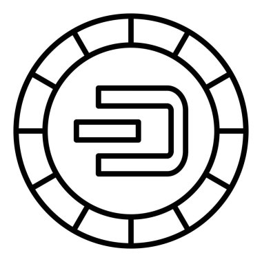 Vector Design Illustration Dash Icon Style