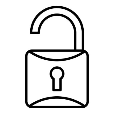 Vector Design Illustration Decryption Icon Style