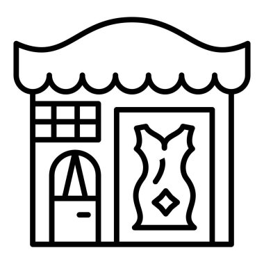 Vector Design Illustration Boutique Icon Style