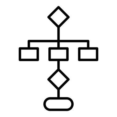 Vector Design Illustration Workflow Icon Style