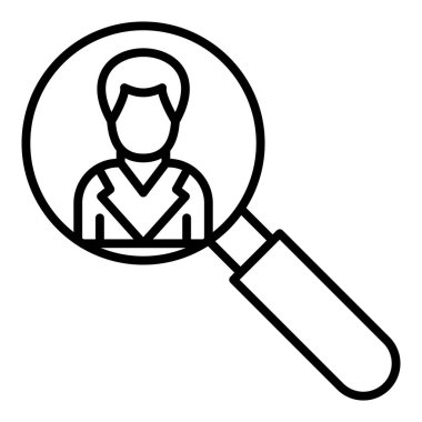 Vector Design Illustration Demographic Icon Style