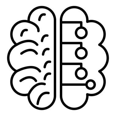 Vector Design Illustration Intelligence Icon Style