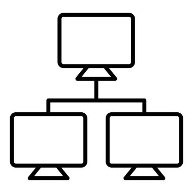 Vector Design Illustration Networking Icon Style