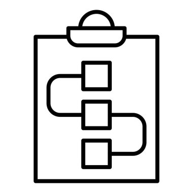 Vector Design Illustration Plans Icon Style