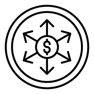 Vector Design Illustration Chaos Icon Style