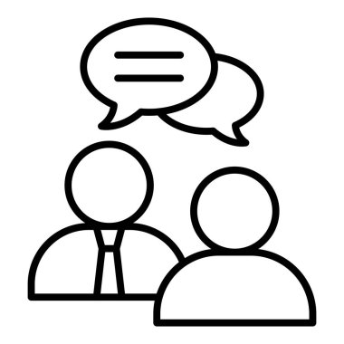 Vector Design Illustration Consultant Icon Style