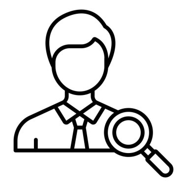 Vector Design Illustration Find Professionals Icon Style