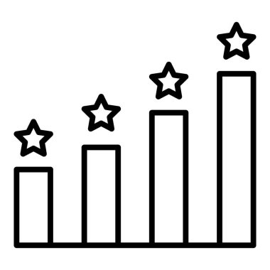 Vector Design Illustration Level Icon Style