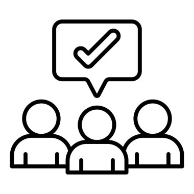 Vector Design Illustration Democracy Icon Style