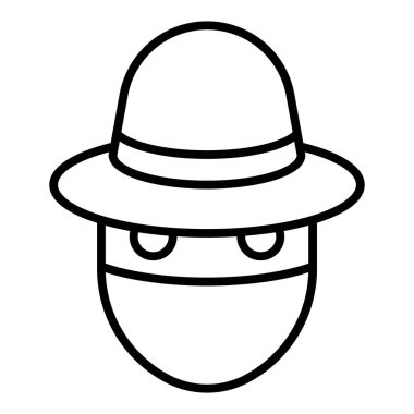 Vector Design Illustration Fawkes Icon Style