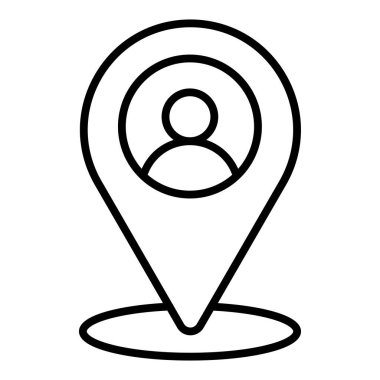 Vector Design Illustration Local Icon Style