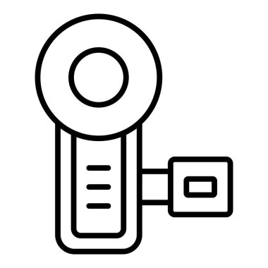 Vector Design Illustration Handycam Icon Style