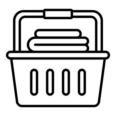 Vector Design Illustration Laundry Icon Style