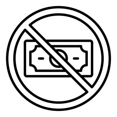 Vector Design Illustration Corruption Icon Style