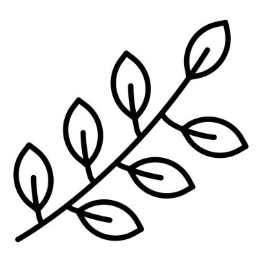 Vector Design Illustration Branch Icon Style