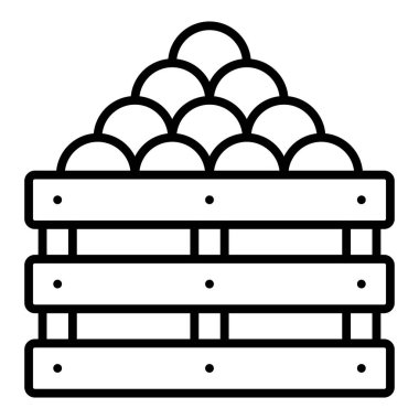 Vector Design Illustration Harvest Icon Style