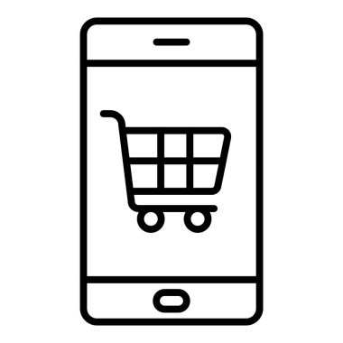 Vector Design Illustration Online Shop-Store Icon Style