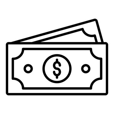 Vector Design Illustration Money Icon Style