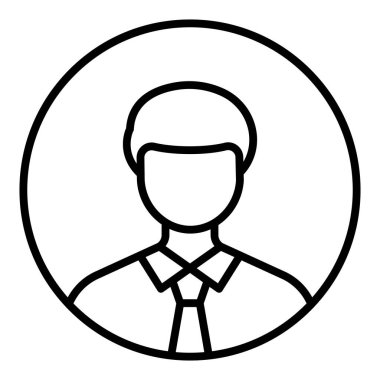 Vector Design Illustration Profile Icon Style