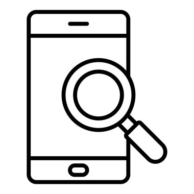 Vector Design Illustration Search Icon Style