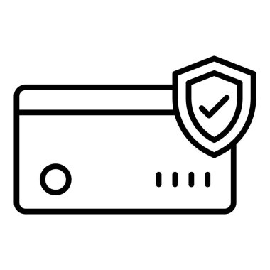 Vector Design Illustration Secure Payment Icon Style