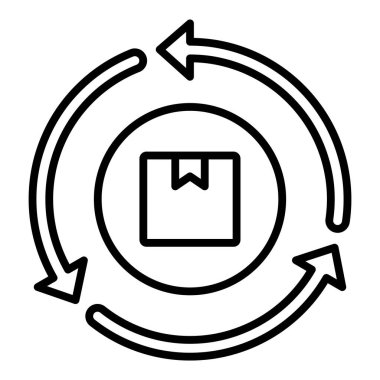 Vector Design Illustration Agile Manufacturing Icon Style