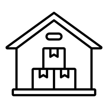 Vector Design Illustration Inventory Icon Style