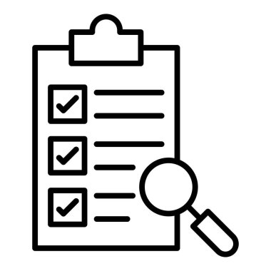 Vector Design Illustration Research Icon Style