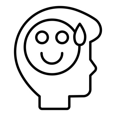 Vector Design Illustration Awkward Icon Style