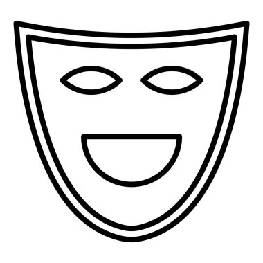 Vector Design Illustration Drama Icon Style