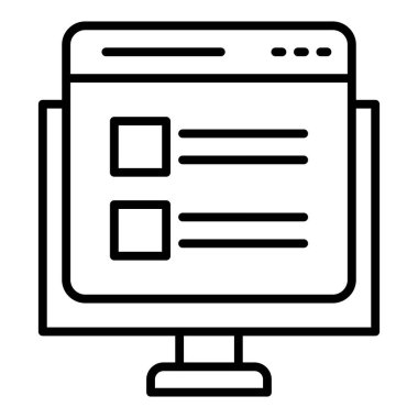 Vector Design Illustration Blog Icon Style