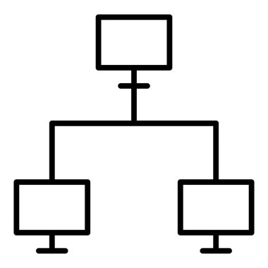 Vector Design Illustration Networking Icon Style