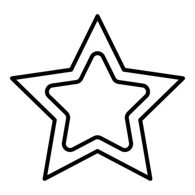 Vector Design Illustration Star Icon Style