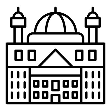 Vector Design Illustration Vaticano Icon Style