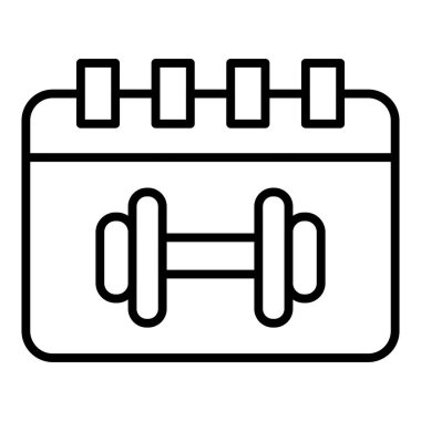 Vector Design Illustration Calendar Icon Style