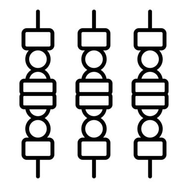 Vector Design Illustration Barbecue Icon Style