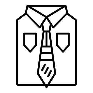 Vector Design Illustration Dress Code Icon Style