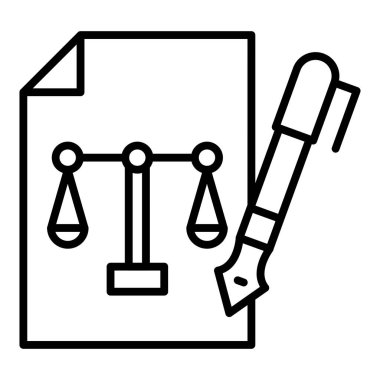 Vector Design Illustration Bureaucracy Icon Style