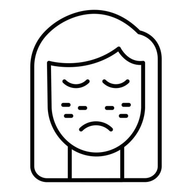 Vector Design Illustration Acne Icon Style