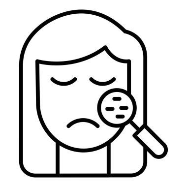 Vector Design Illustration Dermatology Icon Style