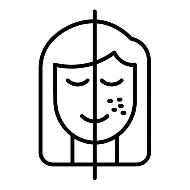 Vector Design Illustration Hyperpigmentation Icon Style