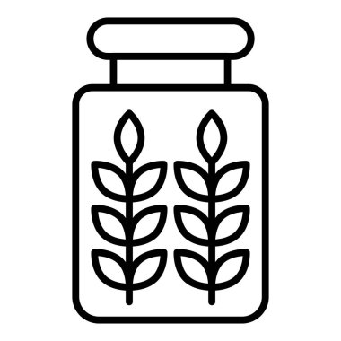Vector Design Illustration Fermented Food Icon Style