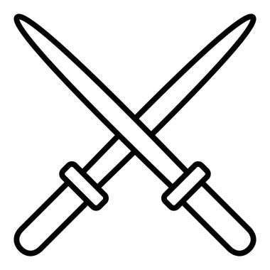 Vector Design Illustration Kendo Icon Style