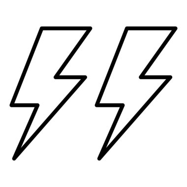 Vector Design Illustration Electric Energy Icon Style